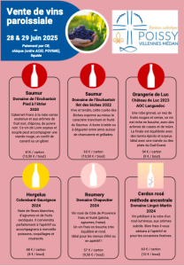 Vente de vins